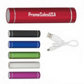 Promotional Aluminum Cylinder Portable Power Bank